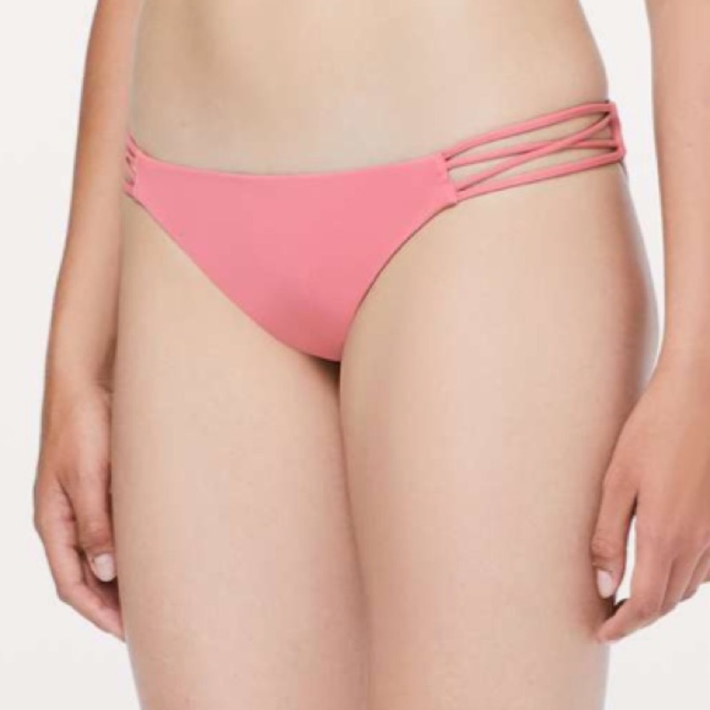 Lululemon Shoreline Bikini Bottom Cherry Tint 6